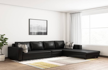 Add Weight with a Black Couch