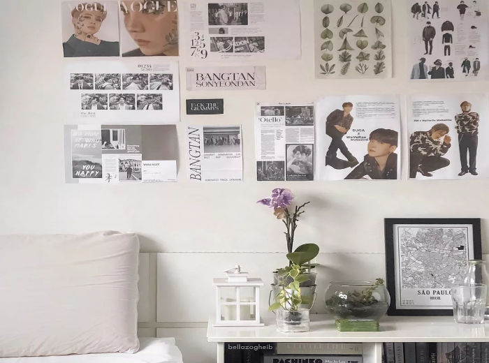 Collage Styling on The Wall Decor