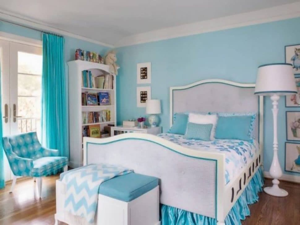 Cool Blue Room