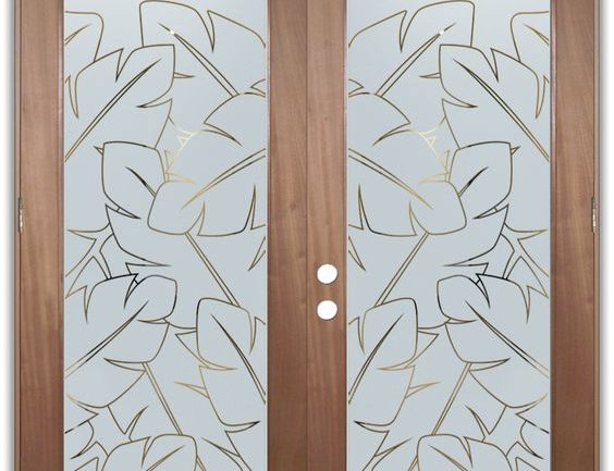 Designer Bathroom Door