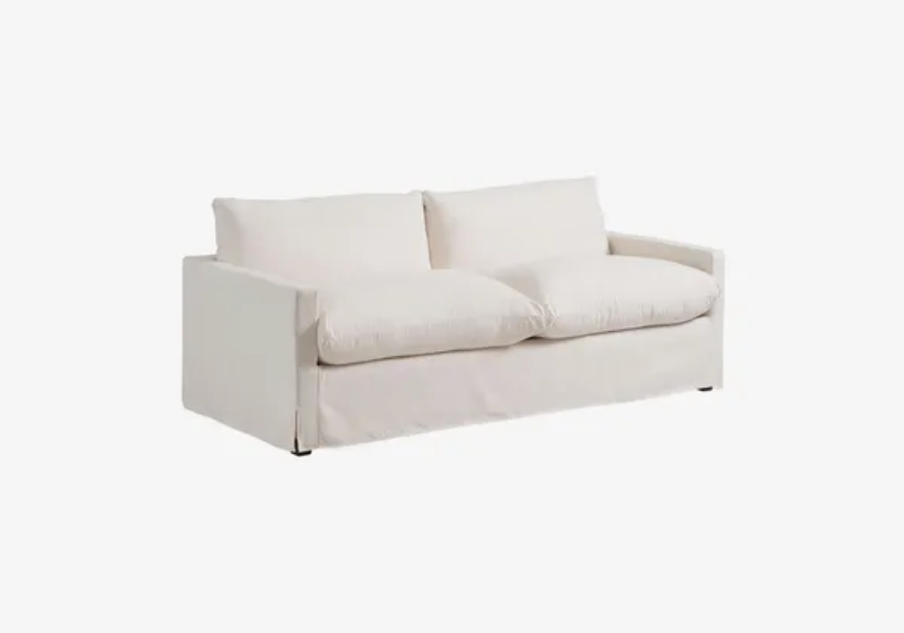 Explore a Feather Touch-Down Filled Sofa Set