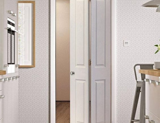 Folding Bathroom Door