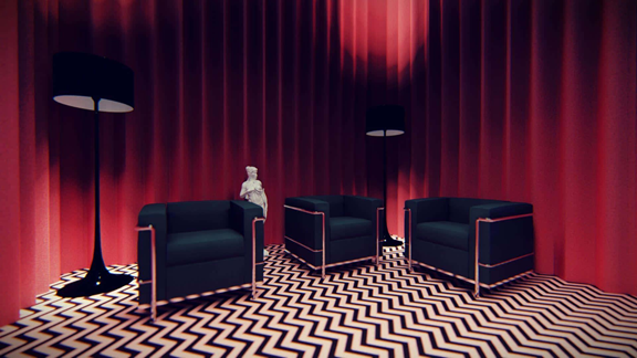 Go Dramatic with a Black Couch