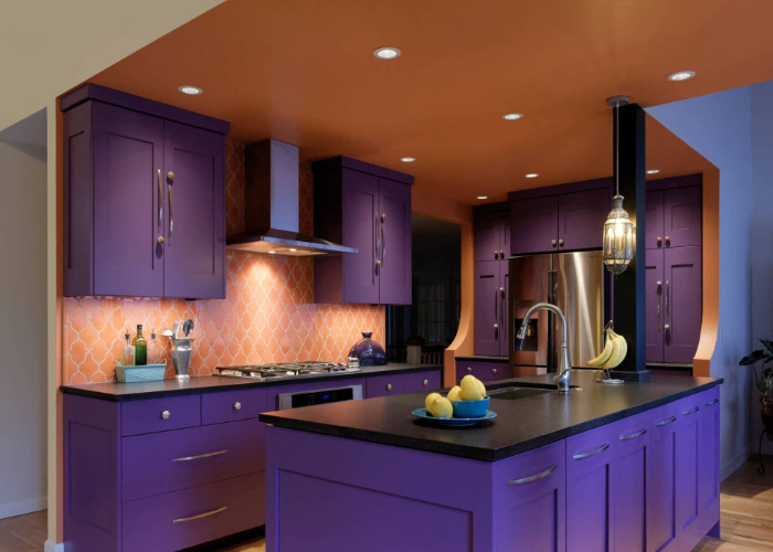 Lavender and Black