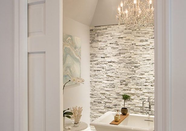 Master Bathroom Designed Door