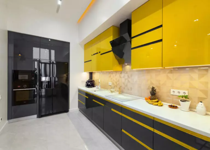 Mustard Yellow and Black