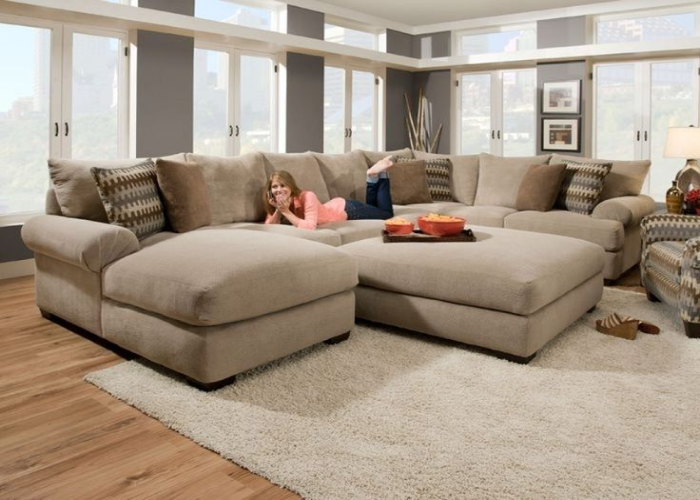 Piazza Modular Pit Sectional Sofa