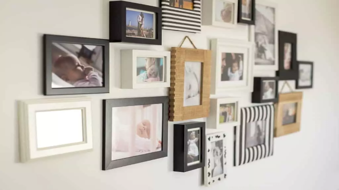 Put Photo Frames and Artwork