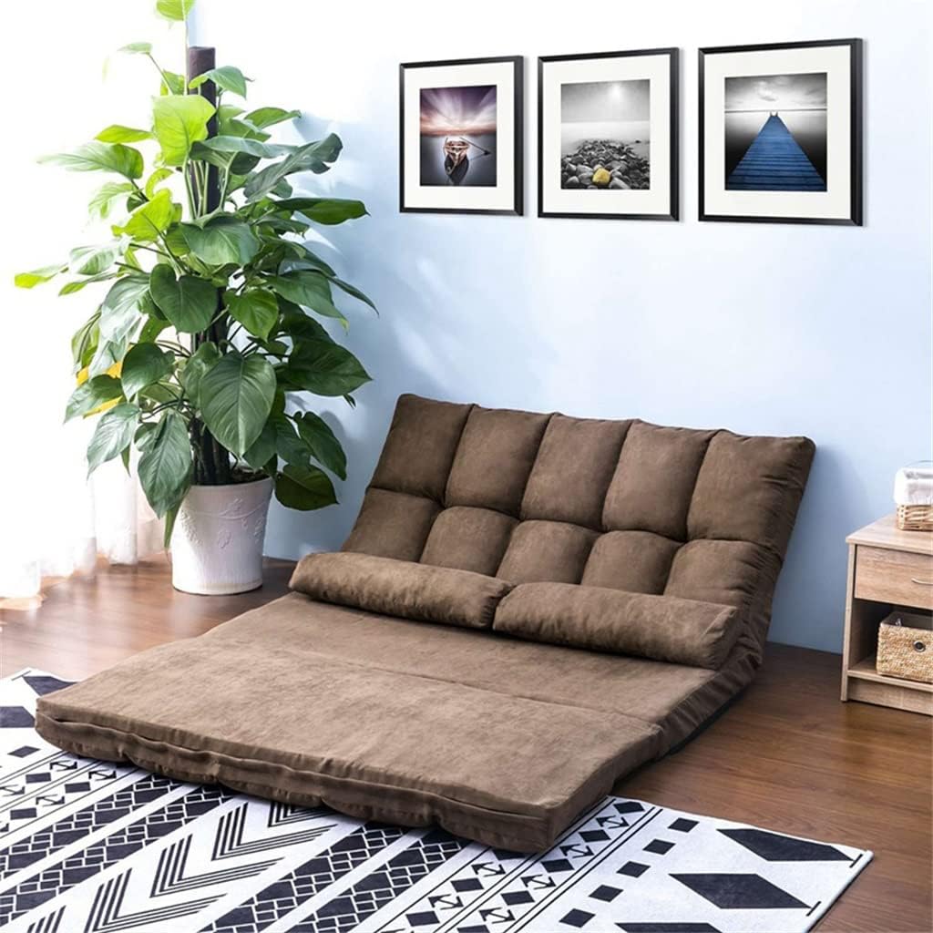 SLNFXC Sofa Bed Double Chaise Floor Couch