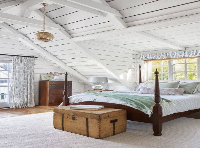 Sloping Ceiling Walls Look Voguish