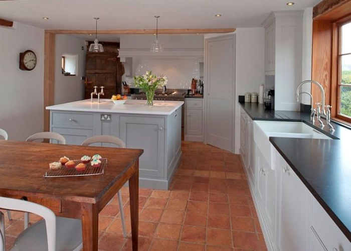 Terracotta and Gray