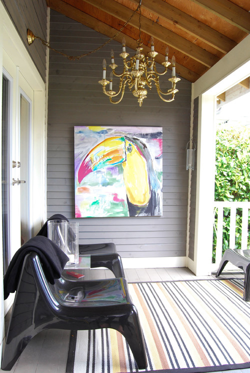 Wall Paintings on The Porch