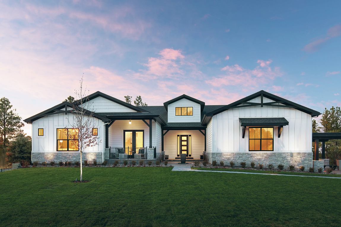 modern farmhouse exterior